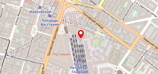 Бизнес зал на карте