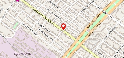 Бизон на карте