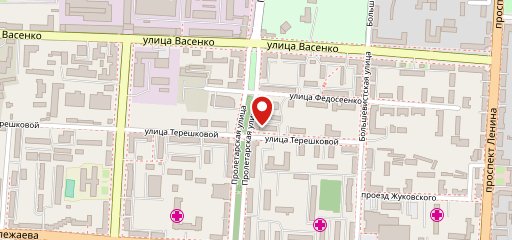 Бизон на карте