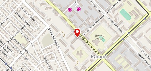 Бизон на карте