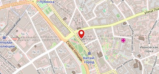 бизон на карте