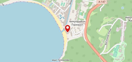 Черное море на карте