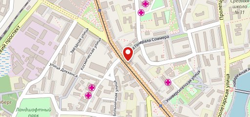BLACK STAR BURGER, ресторан быстрого питания на карте