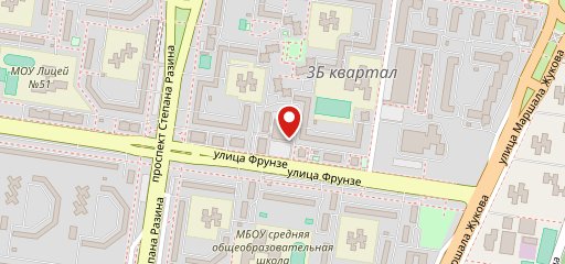 Blazer, сеть кофеен на карте