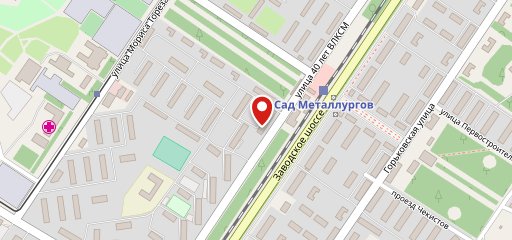 Блик на карте