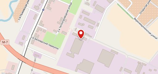 Блик на карте