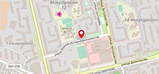 Блин бар БыстроВкусно на карте