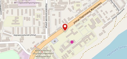 Блин Блинский на карте
