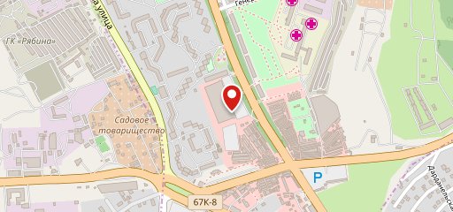 Блин Горяч на карте