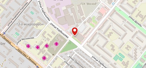 БлинБери на карте