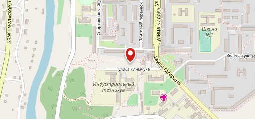 блинчик на карте