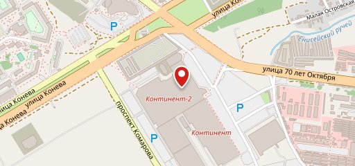Блинчик в Континенте на карте
