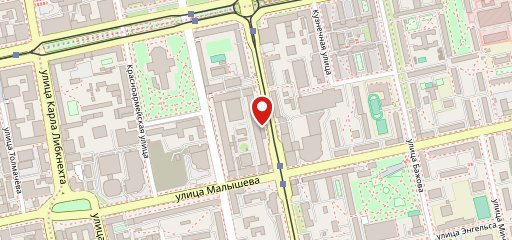 Блинчиковая на карте