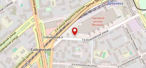 Блиндозер на карте