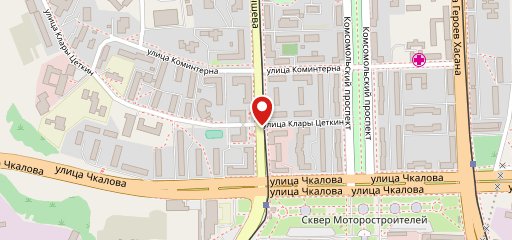 Блинка на карте
