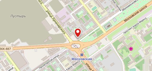 Блинка на карте