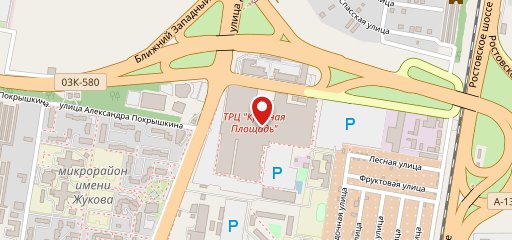 Блинkoff на карте