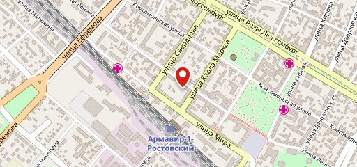 Блинная на карте