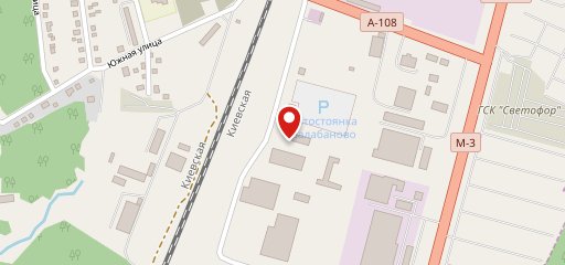 Блинная на карте