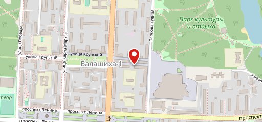 Блинная на карте