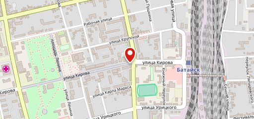Блинная на карте