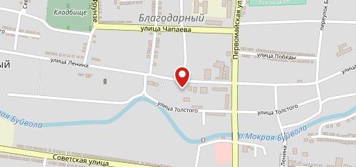 Блинная на карте