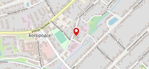 Блинная на карте