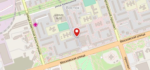 Блинная на карте
