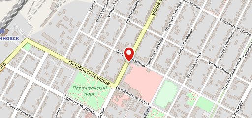 Блинная на карте