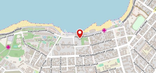 Блинная на карте