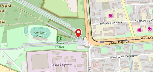 Блинная на карте
