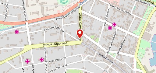 Блинная на карте