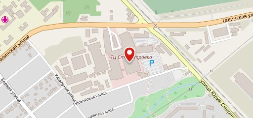 Блинная на карте