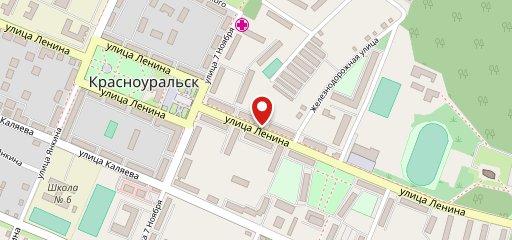Блинная на карте