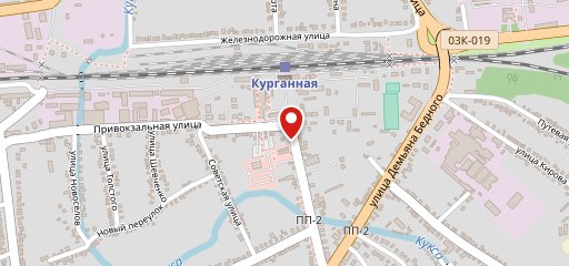 Блинная на карте