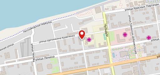 Блинная на карте