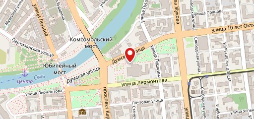 Блинная лавка на карте