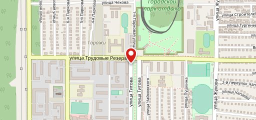 Блинная на карте