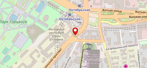 Блинная на карте