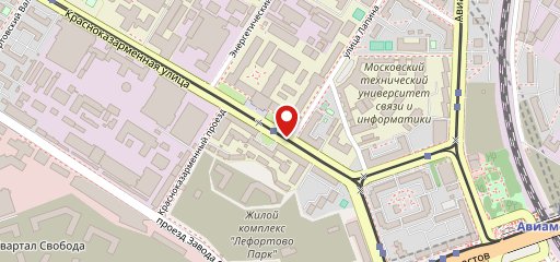 Блинная на карте