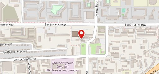 Блинная на карте