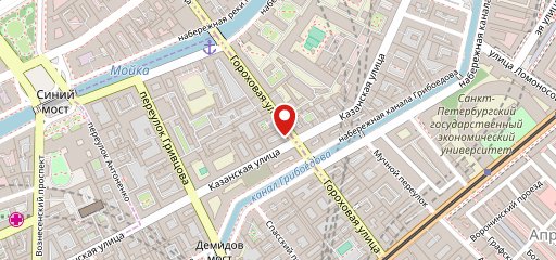 Трактир на Гороховой на карте