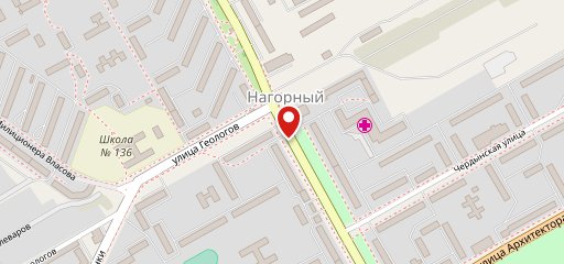 блинная на нагорном на карте