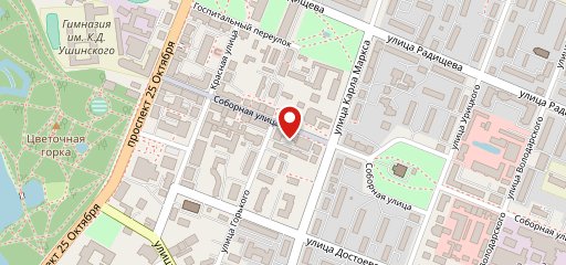 Блинная на Соборной на карте