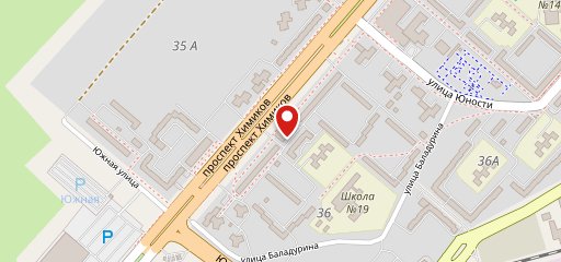 Блинная на карте