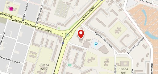 Блинная на карте
