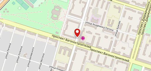Блинная на карте