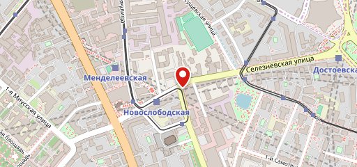 Блинная на карте