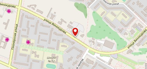 Блинная на карте