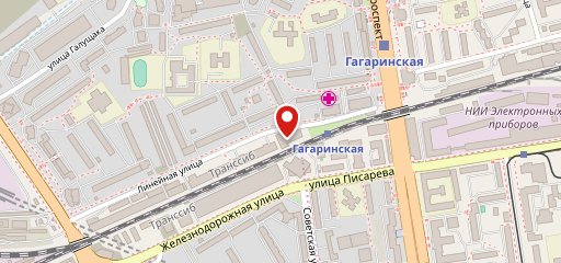 Блинная на карте